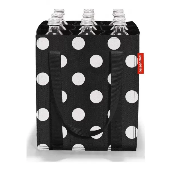  Taška REISENTHEL BOTTLEBAG BODKY BIELE 