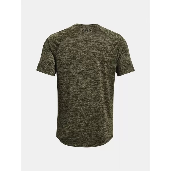  Pánske tričko UNDER ARMOUR UA TECH 2.0 SS TEE 1326413-390 ZELENÁ 