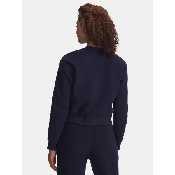 Dámska mikina UNDER ARMOUR ICON TERRY VARSITY CREW MODRÁ 