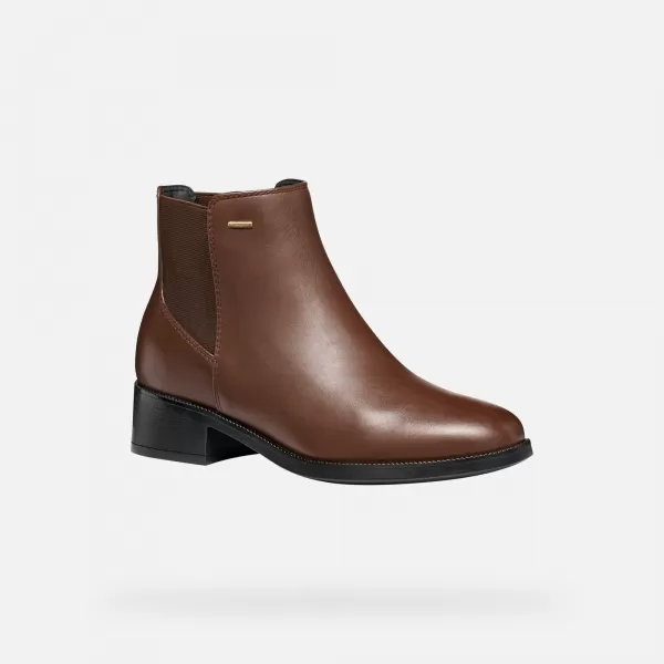  Dámske topánky GEOX CAMEXIA NP ABX G009579 HNEDÁ 