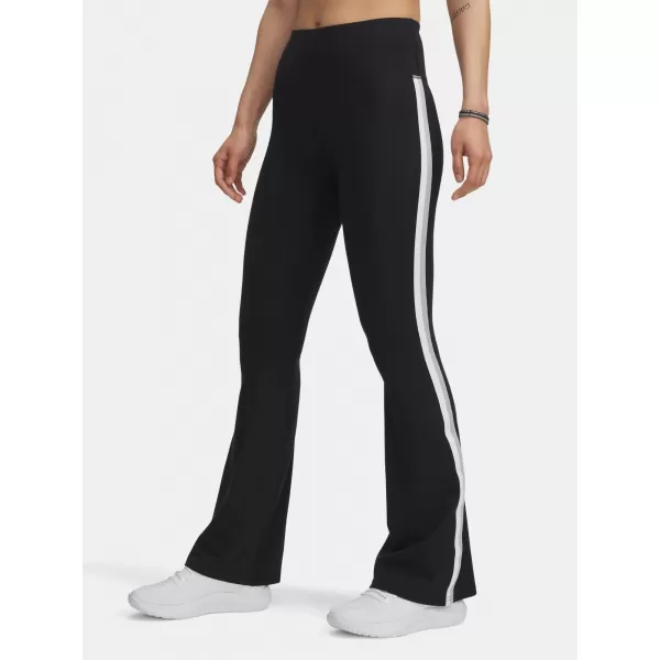  Dámske športové nohavice UNDER ARMOUR UA MOTION SPORT TAPE FLARE 6003973-003 ČIERNA 