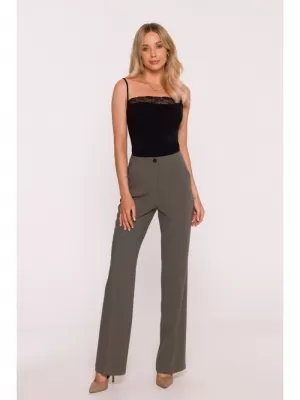 Dámske nohavice STYLOVE S418 KAKI