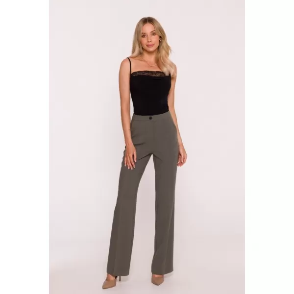  Dámske nohavice STYLOVE S418 KAKI 