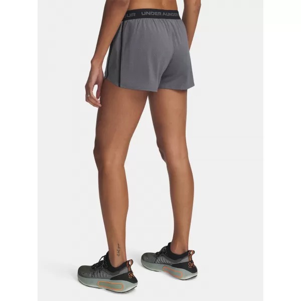  Dámske šortky UNDER ARMOUR TECH PLAY UP SHORTS 1389882-025 SIVÁ 