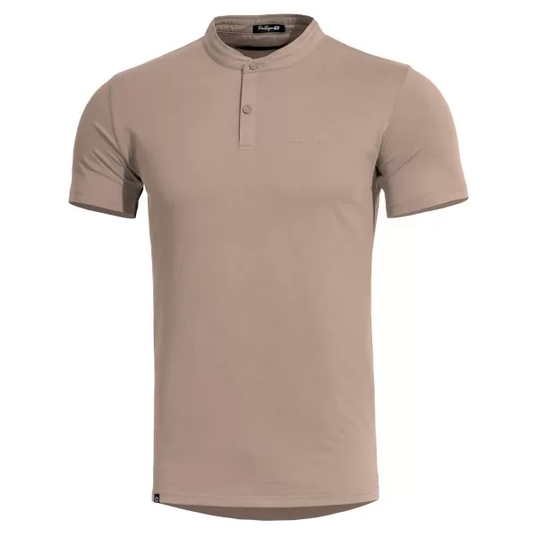  tričko PENTAGON ROMEO 2.0 HENLEY T-SHIRT K09050 KAKI 