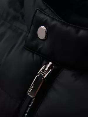 Pánská bunda OMBRE OM-JAFL-0109 ČIERNY