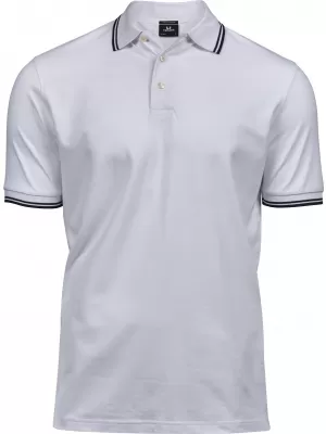 Pánske tričko TEE JAYS | TJ 1407 WHITE/NAVY