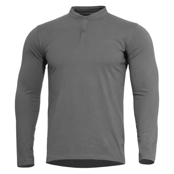  Košeľa PENTAGON ROMEO 2.0 HENLEY SHIRT K09016 VLK/SIVÁ 