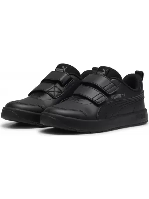 Detská obuv PUMA COURTFLEX V3 V PS 39764201 PUMA ČIERNA/ČIERNA/LIATINA