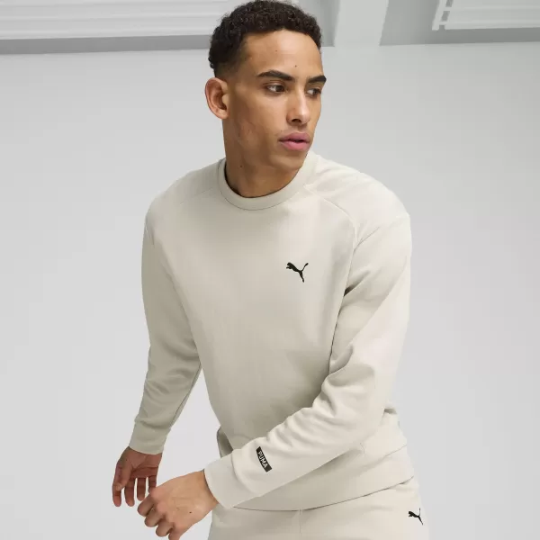  Pánska mikina PUMA RAD/CAL CREW DK 68161868 PÚŠTNY PRACH 