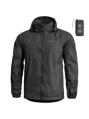 Pánska bunda PENTAGON CLOUDBURST PACKABLE MENS RAIN JACKET K07019 ČIERNA