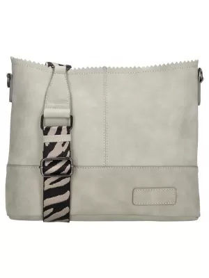 Kabelka ZEBRA TRENDS MEREL 20545 STREDNE ŠEDÁ