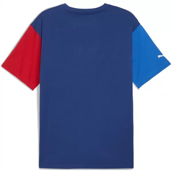 Tričko PUMA BMW MMS ESS+ LOGO TEE II 63305504 PRE FARBU MODREJ/M 