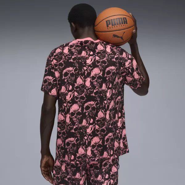  Tričko PUMA WORLD TOUR-NAMENT AOP TEE 63235601 SLNKO/AOP 
