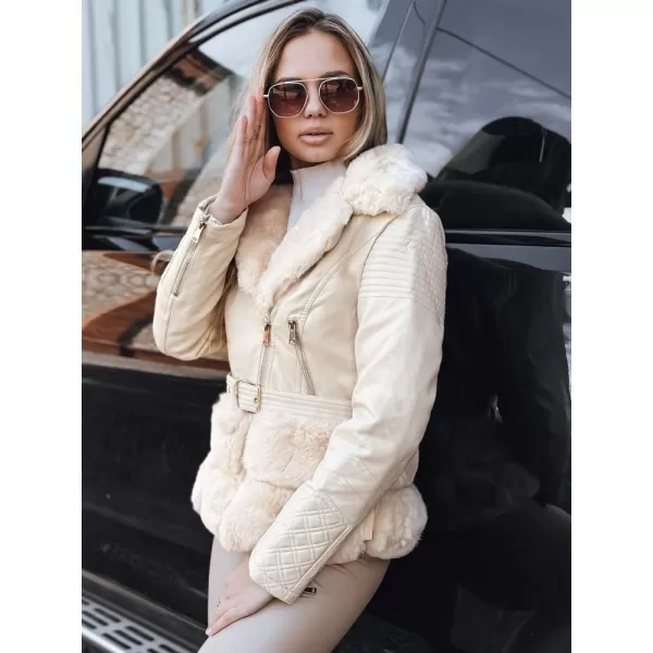  Dámska bunda DSTREET TY5275 ECRU 