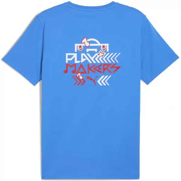  Tričko PUMA NEYMAR JR PLAYMAKER TEE 66032110 PUMA TÍM ROYAL/PUMA RED 