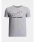 Chlapčenské tričko UNDER ARMOUR UA GL FOUNDATION SS 6005010-011 SIVÁ