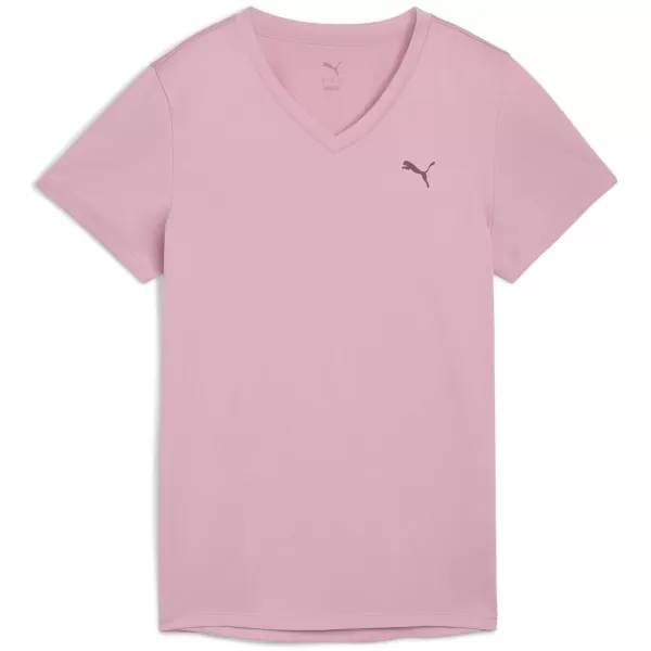  Tričko PUMA W TAD ESSENTIAL VNECK TEE 52589065 VYSTAVENÁ RUŽOVÁ 