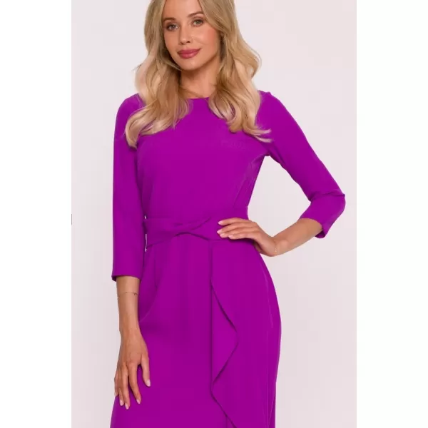  Šaty STYLOVE S425 LEVANDUĽA 