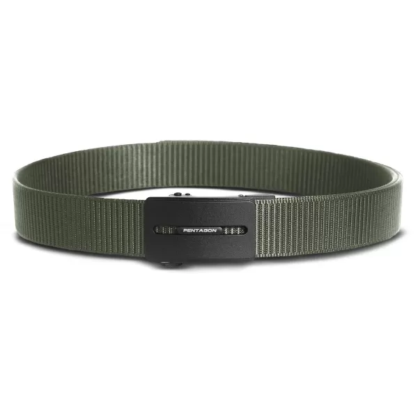  Opasok PENTAGON REGAL BELT 35MM BLK K17103 OLIVOVO ZELENÁ 