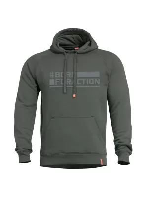 Mikina PENTAGON PHAETON HOOD SWEATER K09021-BA06 CAMO ZELENÁ