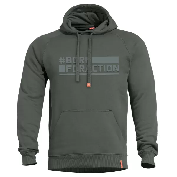  Mikina PENTAGON PHAETON HOOD SWEATER K09021-BA06 CAMO ZELENÁ 