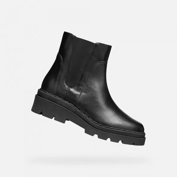  Dámske topánky GEOX FELLENY G004573 ČIERNA 