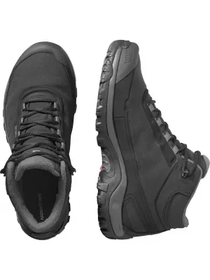 Pánske topánky SALOMON SHELTER WATERPROOF ČIERNA/ASFALT/HRAD