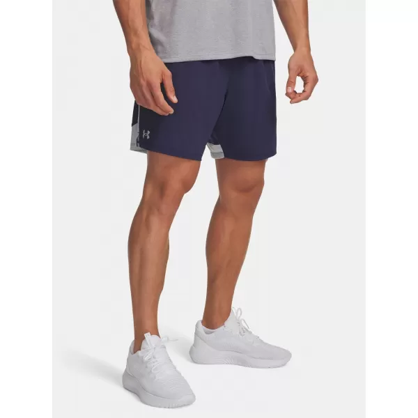  Pánske šortky UNDER ARMOUR UA TECH VENT 2IN1 SHORT 6005917-410 MODRÁ 