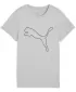 Tričko PUMA W TAD ESSENTIAL HEATHER LOGO TEE 52589304 SVETLOŠEDÝ VRES