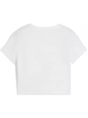 Tričko PUMA WARDROBE ESS BABY TEE 62974502 PUMOVÁ BIELA
