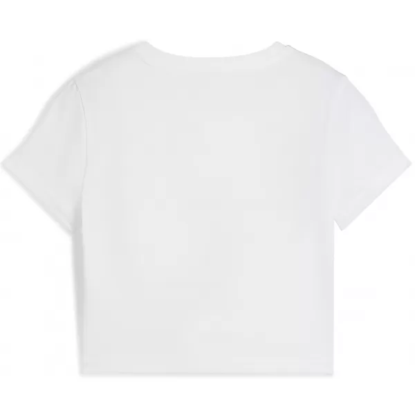  Tričko PUMA WARDROBE ESS BABY TEE 62974502 PUMOVÁ BIELA 