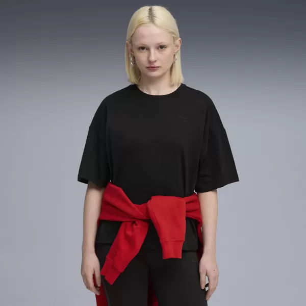  Tričko PUMA HER OVERSIZED TEE 68814801 PUMA BLACK 