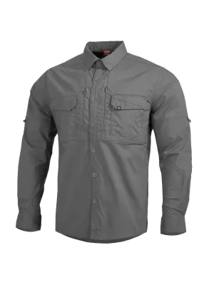 Pánska košeľa PENTAGON PLATO SHIRT K02019 VLK/SIVÁ