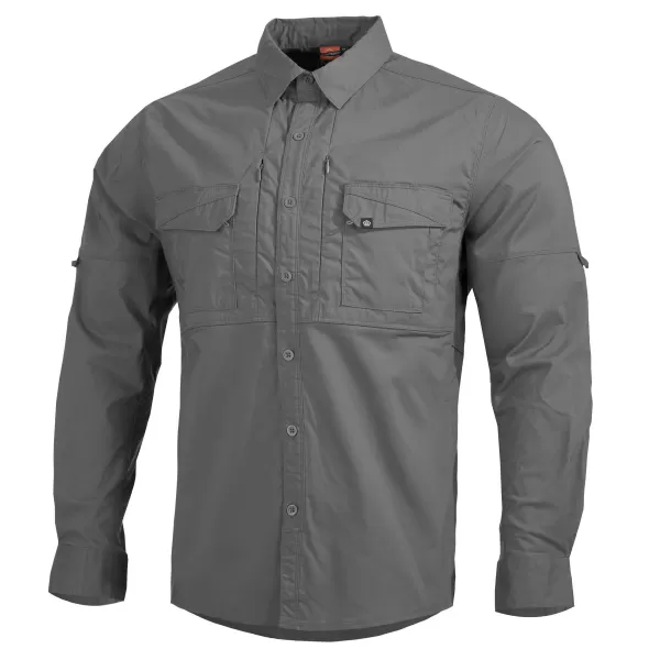  Pánska košeľa PENTAGON PLATO SHIRT K02019 VLK/SIVÁ 