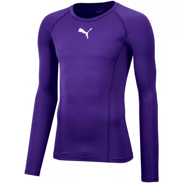  Tričko PUMA LIGA BASELAYER TEE LS 655920_10 HRANOLOVÝ FIALOVÝ 