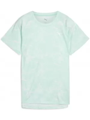 Dámske tričko PUMA W RUN VELOCITY AOP TEE 52759945 MÄTA ROZTOPIŤ