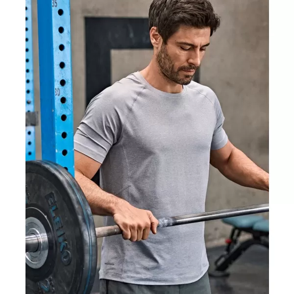  Pánske tričko TEE JAYS | TJ 7020 OLIVE MELANGE 