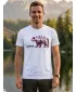 Pánske tričko s krátkym rukávom ALTISPORT ALM193129 BIELA