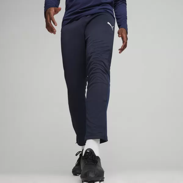 Nohavice PUMA TEAMGOAL TRAINING PANT 658639_06 PUMA NAVY/BIELA/PERZSKÁ MODRÁ 