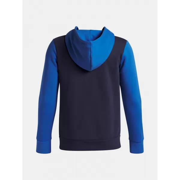  Chlapčenská mikina UNDER ARMOUR UA RIVAL FLC CBLCK GRPHC HD 6004994-402 MODRÁ 