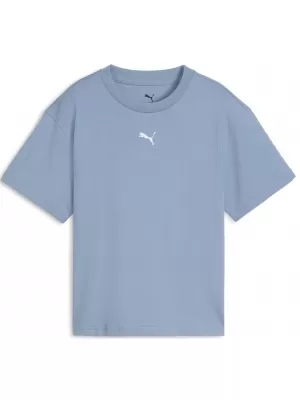T -shirt PUMA ESS BOXY TEE G 68513134 STUDENÝ MODRÝ