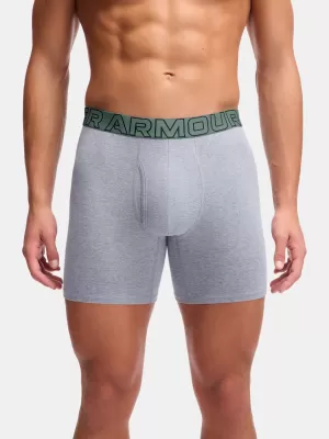 Pánske boxerky UNDER ARMOUR M UA PERF COTTON (3KS) 1383889-035 JASPIS MODRÝ
