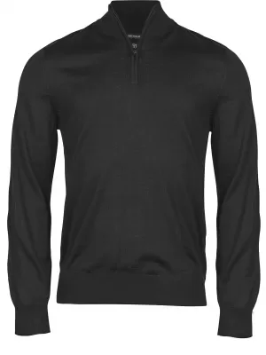 Pánsky sveter TEE JAYS | TJ 6010 BLACK