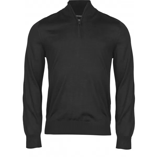  Pánsky sveter TEE JAYS | TJ 6010 BLACK 