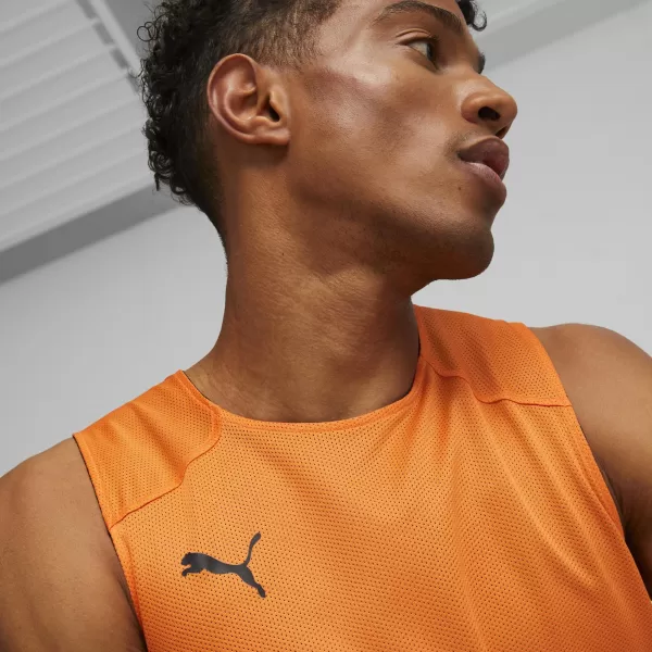 Mužský dres PUMA REVERSIBLE PRACTICE JERSEY 67664006 ZLATÝ MAK 