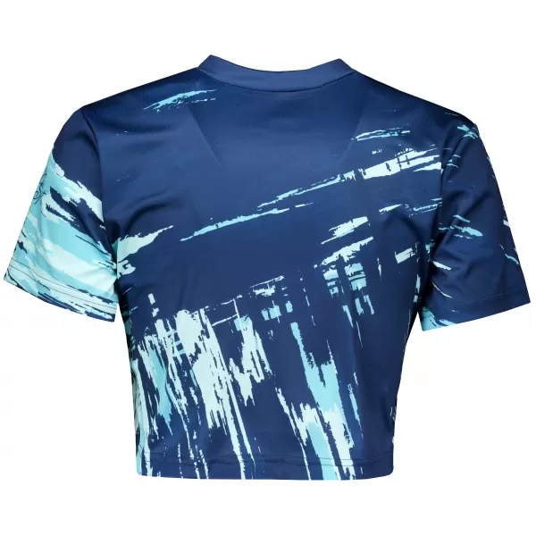  Dámsky prémiový crop top ALTISPORT VOJ/ALW010TR07 KRÁLOVSKÁ KRÁĽOVSKÁ MODRÁ 