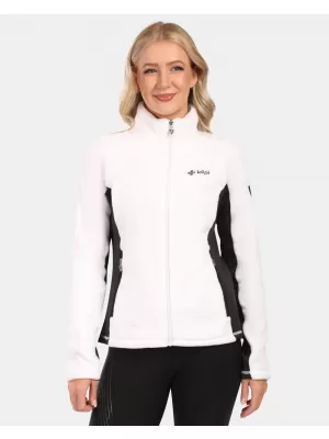 Dámska fleecová mikina KILPI SKATHI-W ZL0206KI BIELA