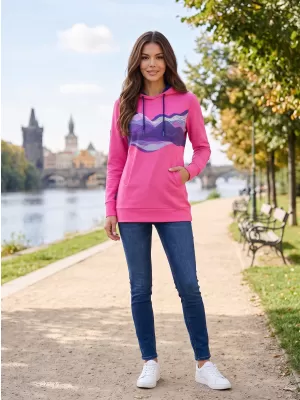 Dámska mikina ALTISPORT GAE RUŽOVÁ