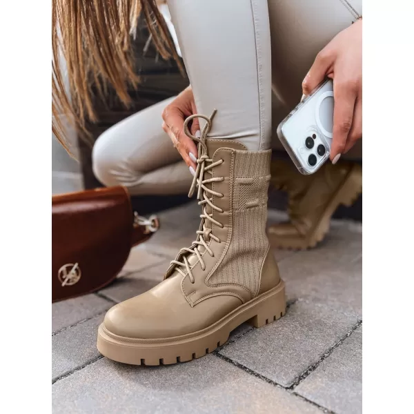  Dámske topánky DSTREET ZY0381 KAKI 